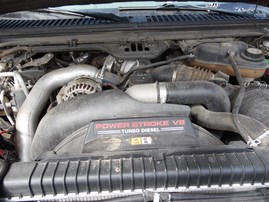 2006 Ford F-250 lariat Gray Extended Cab 6.0L Turbo Diesel #F23315